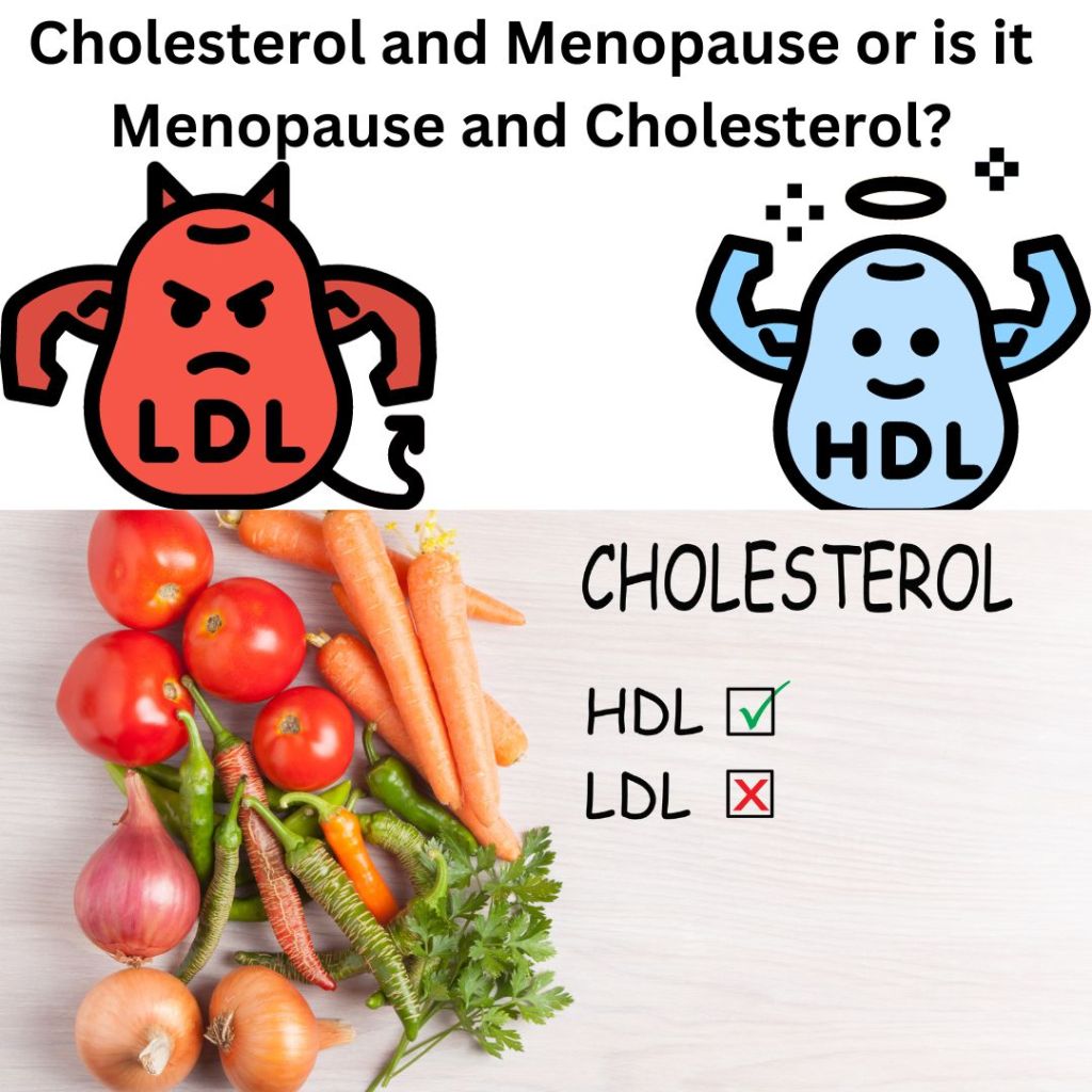 Cholesterol and Menopause or is it Menopause and&nbsp;Cholesterol?